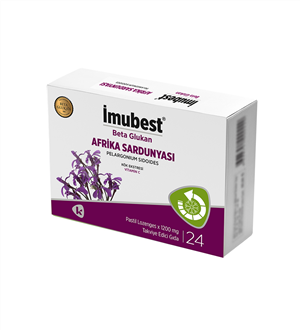 İmubest 24 Lozenges Pelargonium Sidoides Beta Glukan