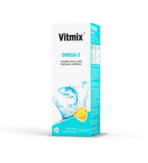 Vitmix Omega 3 Balık Yağı 100 Ml Şurup
